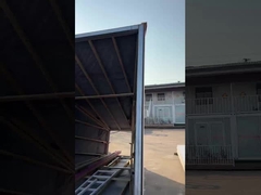 Loading of amusement equipment onto the truck