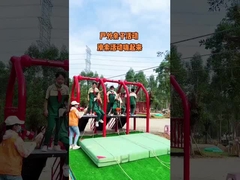 Outdoor Customized Amusement Park High Altitude Challenge Adventure Rides Games