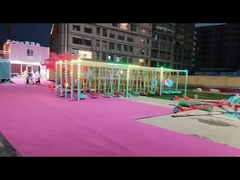 Outdoor Park Fitness and Entertainment Facilities Single-plank Bridge on Sale