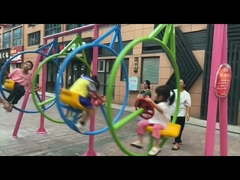 Non-powered Kids Amusement Outdoor Park Rides Ring Swing Attractions Outdoor Park Rides Ring Swing A