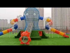 Octopus Customize Design Resort Park Playground Equipment Children Colorful Plastic Sl