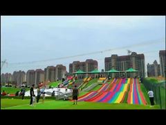 PVC Rainbow Slide for Indoor Outdoor Playgrounds