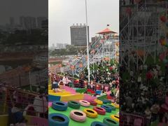 Outdoor Adventure Park Inflatable Inflatable Trampoline Jumping Cloud