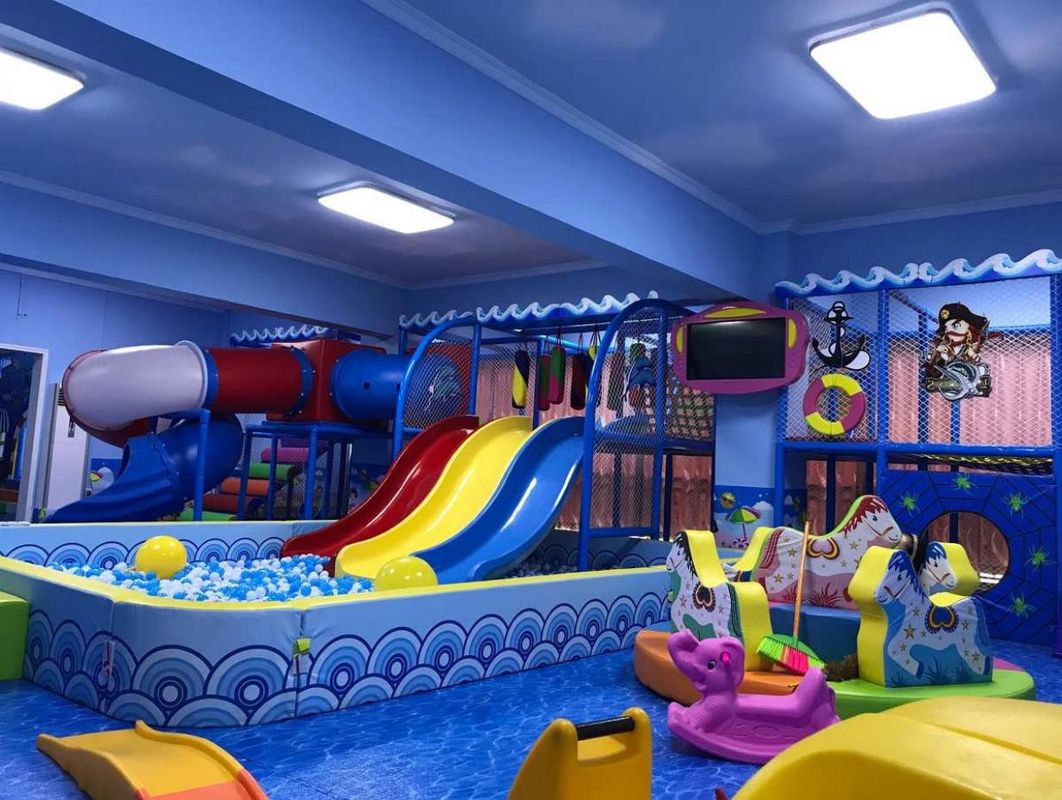 Seaworld Theme Baby Naughty Fort Indoor Playground Soft Play House Small Adventure Park