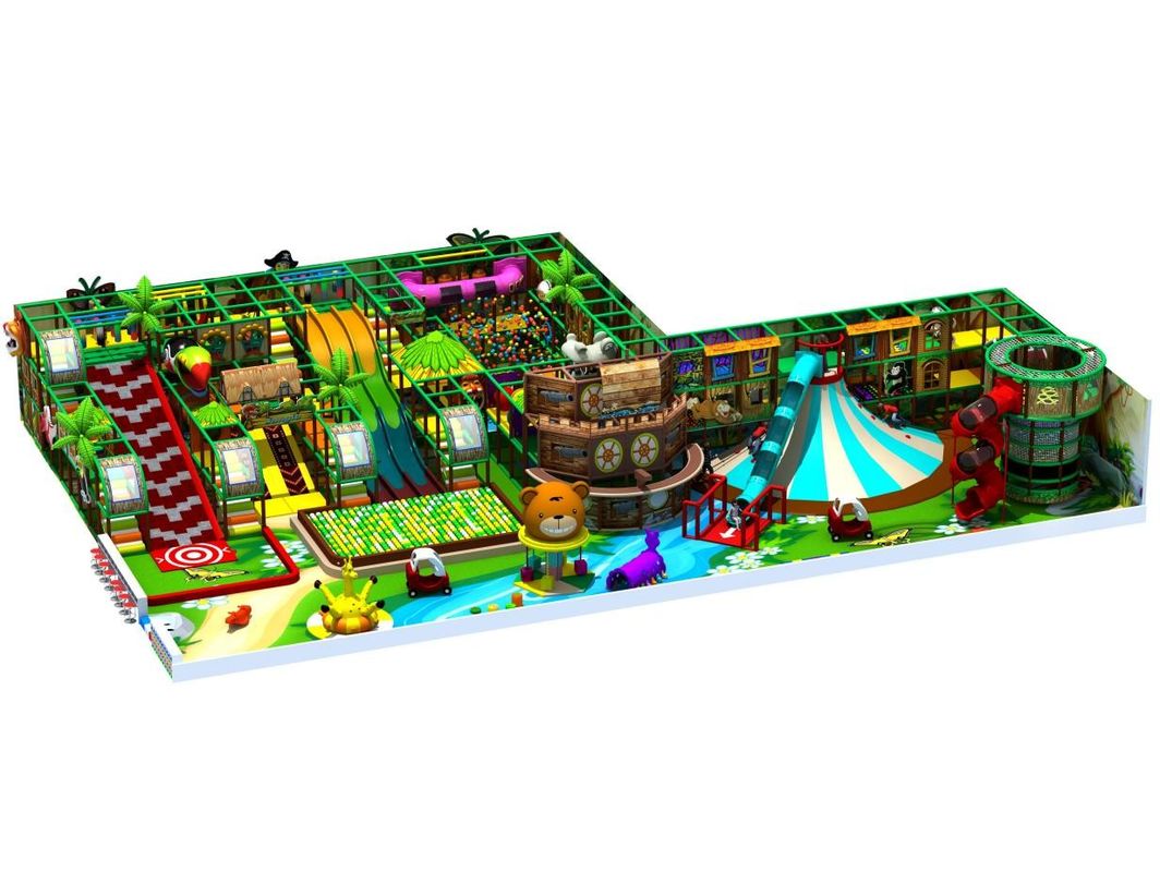 Fresh Forest Style Commercial Play Structures Soft Shopping Center Indoor Soft Play Equipment
