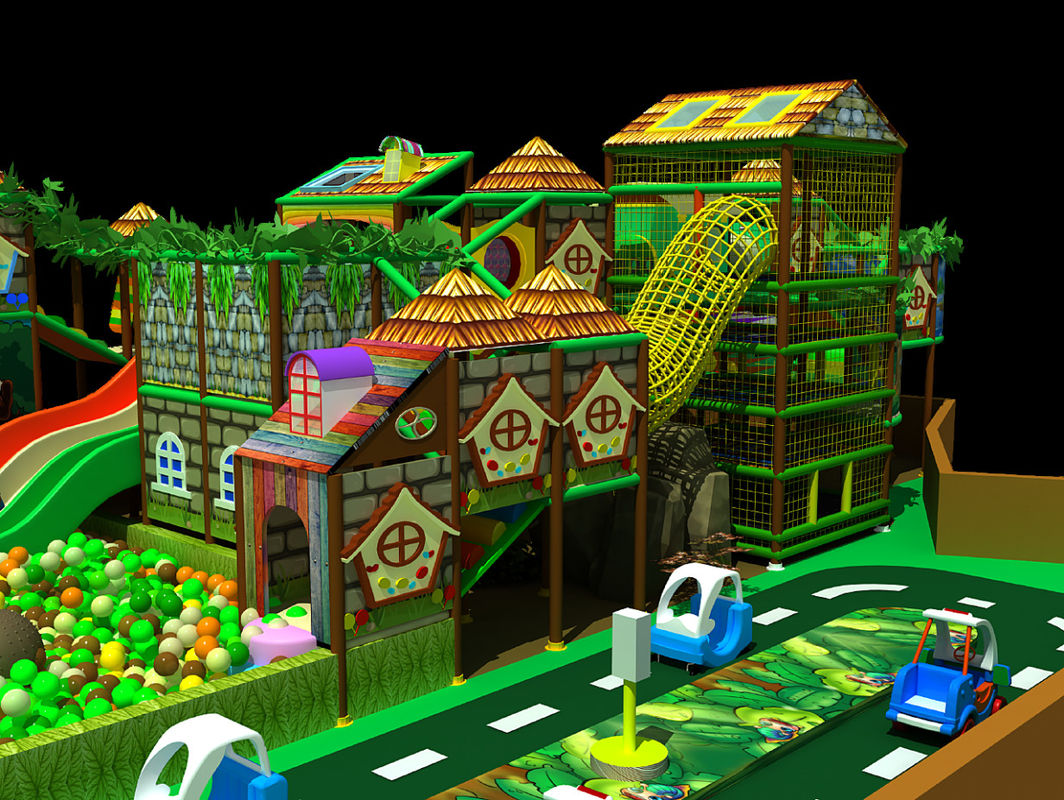 Fresh Forest Style Commercial Play Structures Soft Shopping Center Indoor Soft Play Equipment