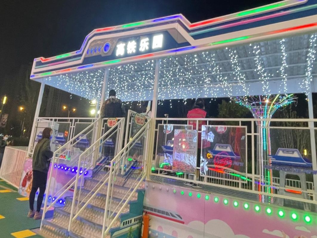Children's Entertainment Factory Direct Sales Amusement Park Rides High Speed Rail Paradise Rides