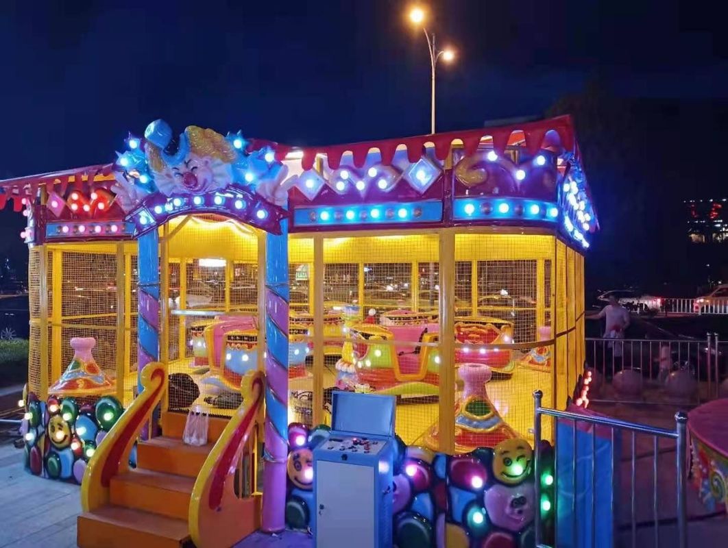 18 Person Children'S Amusement Facilities Bee Like Spray Ball Car Playground Rides 10 Person