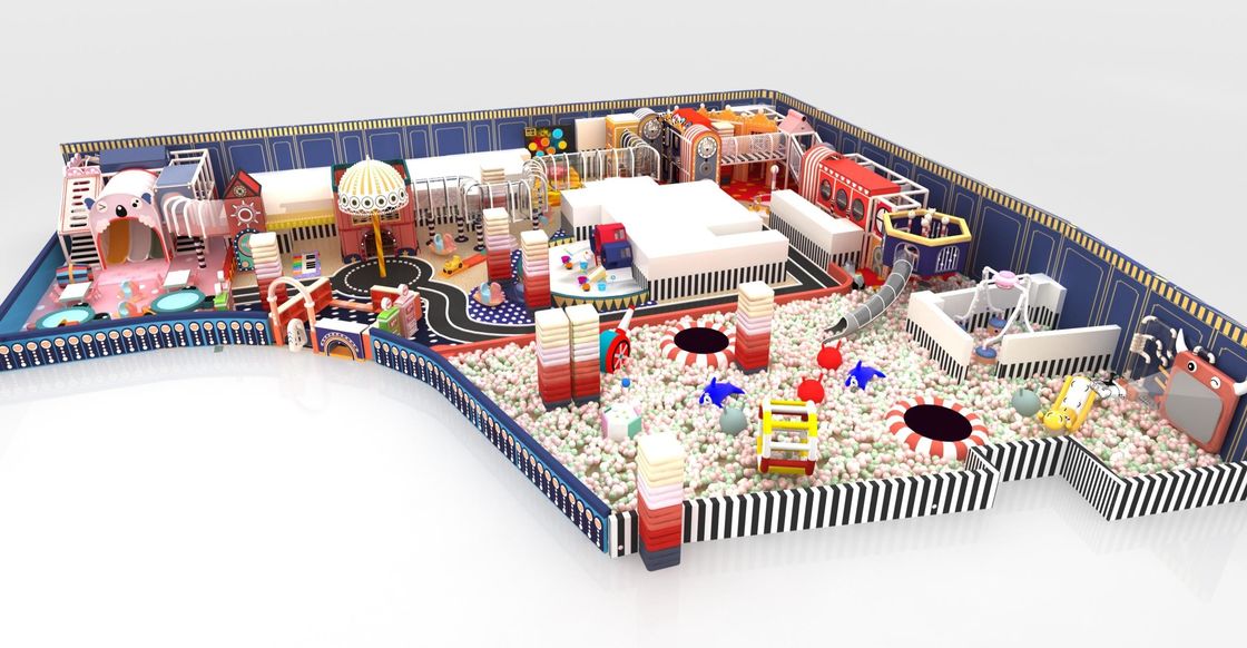 Sweet Spot Indoor Playhouse Equipment PVC Commercial Indoor Playhouse Playground Anti Cracking