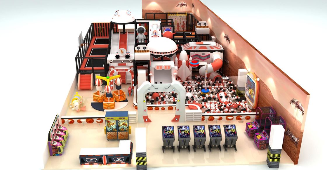 Sweet Spot Indoor Playhouse Equipment PVC Commercial Indoor Playhouse Playground Anti Cracking