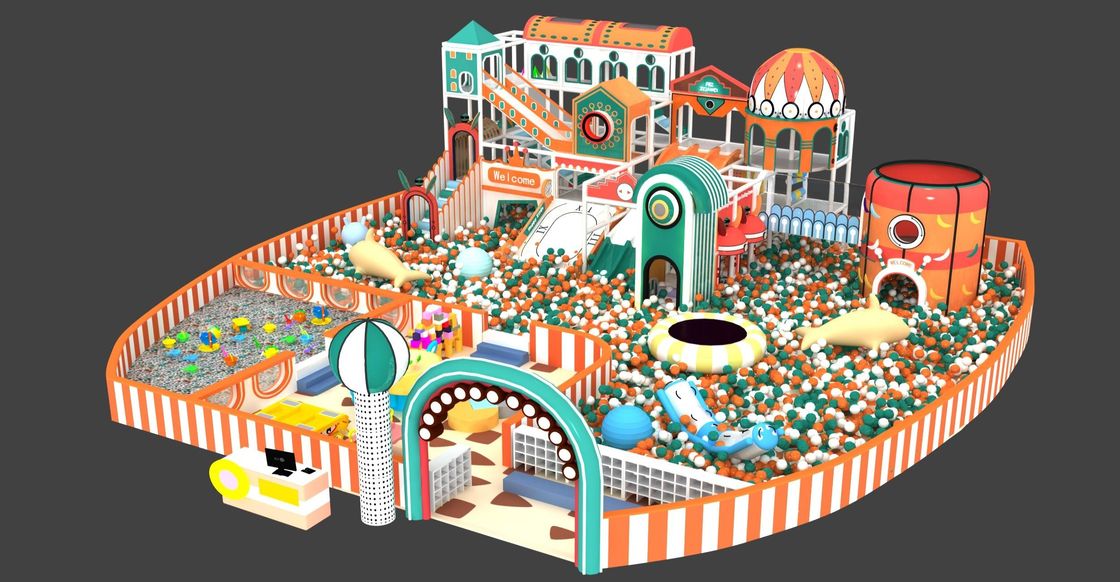 Children Soft Playground Equipment Safe Colorful Soft Commercial Play Grounds