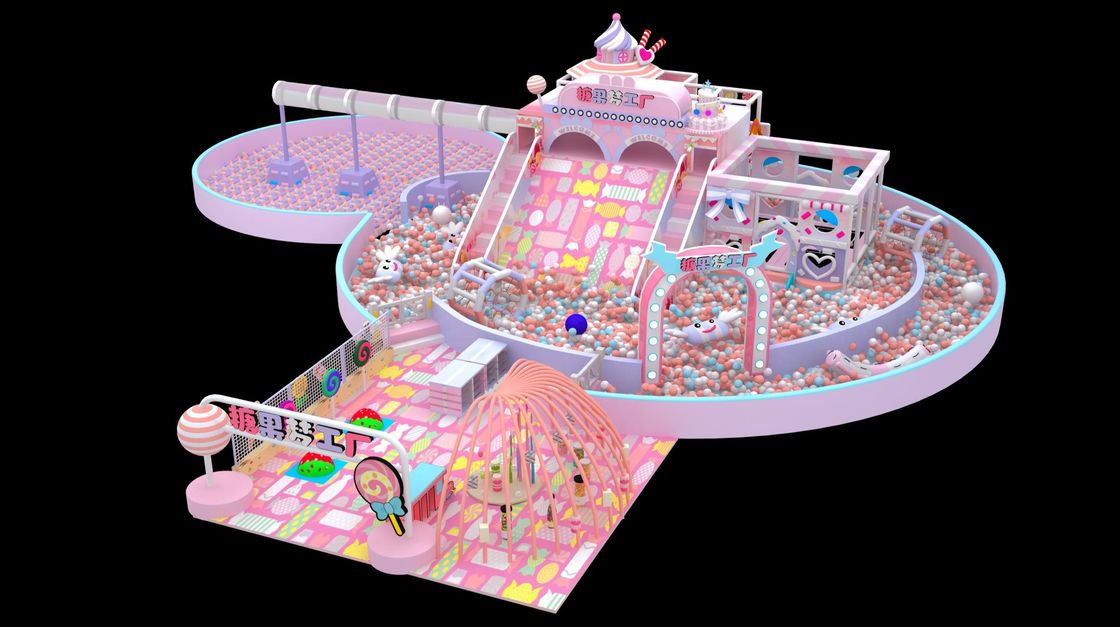 Cozy Commercial Play Area Equipment Kid Safe Colorful Indoor Playground Equipment For Home