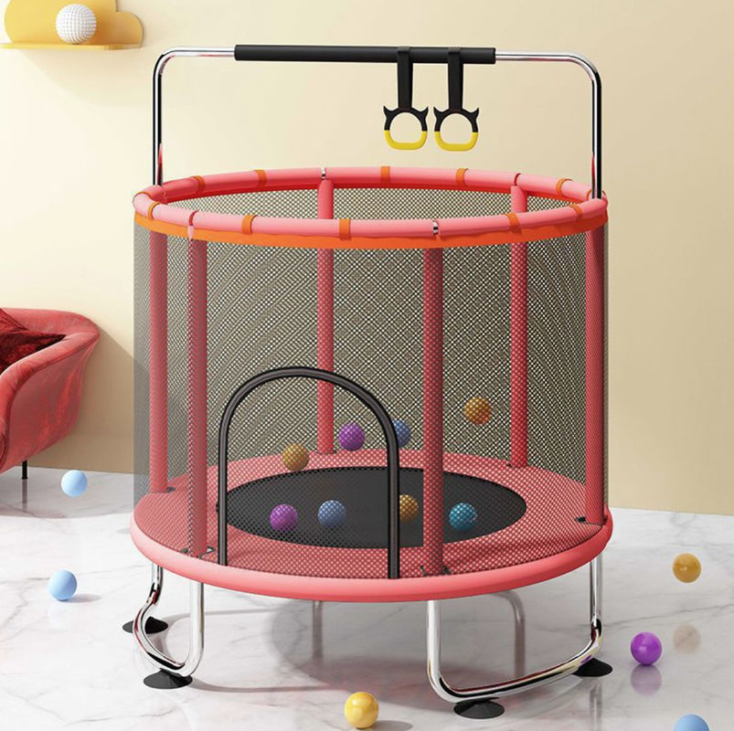 38 Inch Mini Bounce Trampoline Park Daily Jumping Children'S Playground 4.9kg Mini Trampoline Indoor