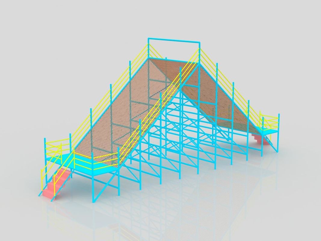 Customized Climbing Frames 5 Persons  -10 Persons Outdoor Playground Equipment Grid Terrain Park