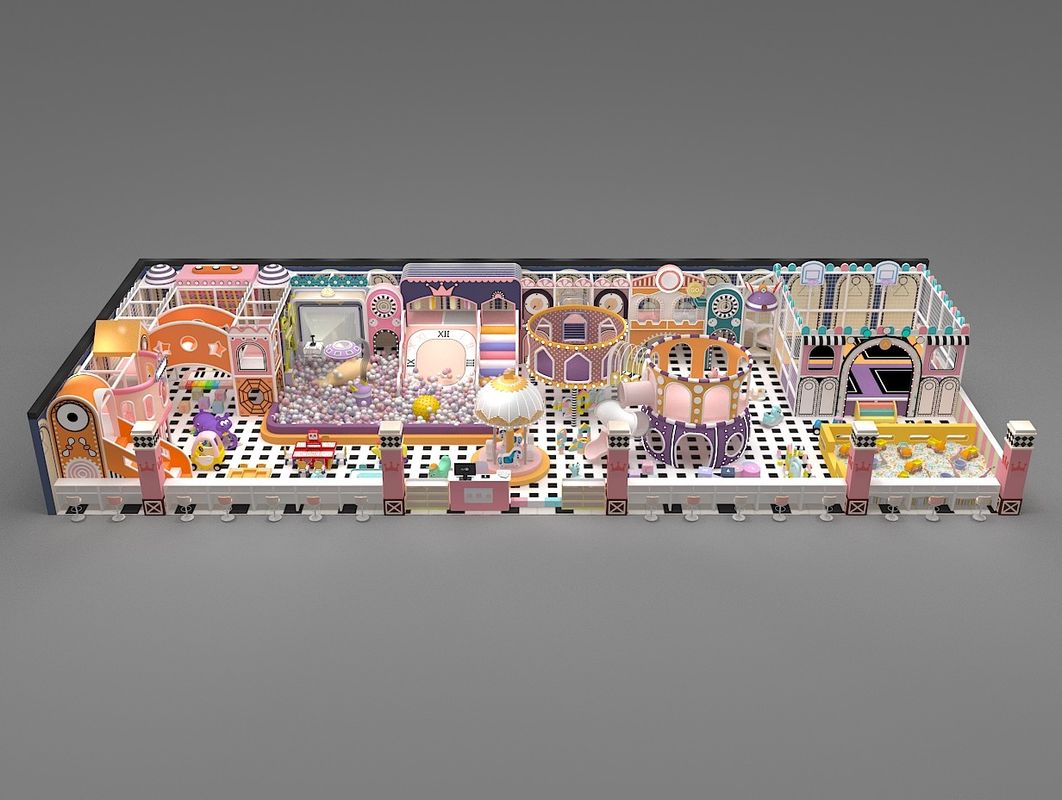 PVC Naughty Castle  2 Years  ~ 15 Years old Indoor Children'S Playground Indoor Amusement Park