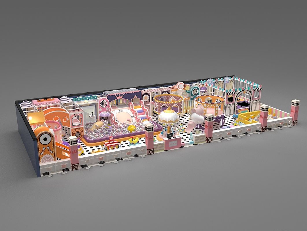 PVC Naughty Castle  2 Years  ~ 15 Years old Indoor Children'S Playground Indoor Amusement Park