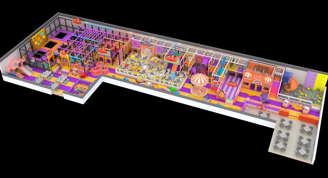 Customized Role Playhouse Indoor Playground Children Playground Indoor Kids Soft Play Role Playhouse