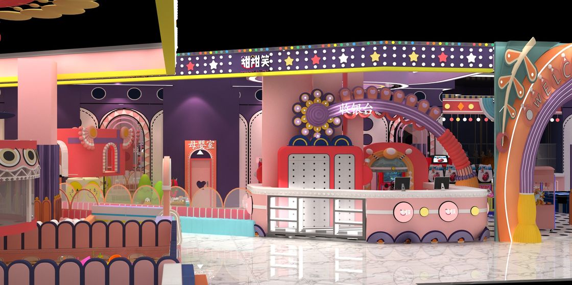 Premium Indoor Playground Soft Play Equipment Set For Kids Commercial Children's Playground With Naughty Castle And Slide