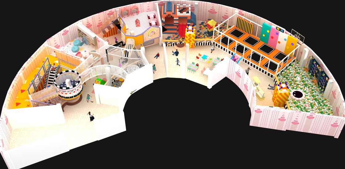 New Design Custom Theme Indoor Commercial Playground Children's Playground Equipment Shopping Mall Kindergarten Amusement Park