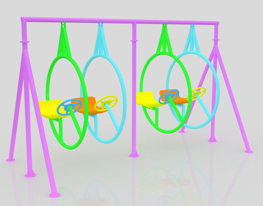 Children Swing Rides Interactive Playground Equipment Inclusive Design With 24/7 Customer Support And Technical Assistance