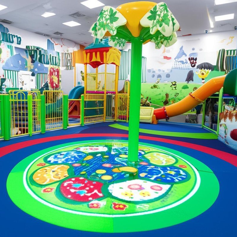 3-12 Years Interactive Playground Equipment Low Maintenance And Easy To Clean with Interactive Features and Sound