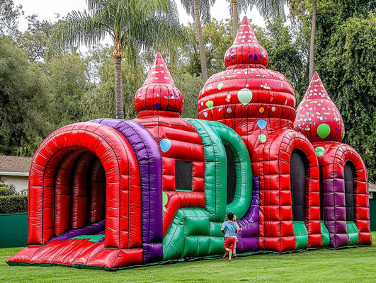 Theme Park Inflatable Castle Rental Jumping Castle Outdoor Playground Eqipement