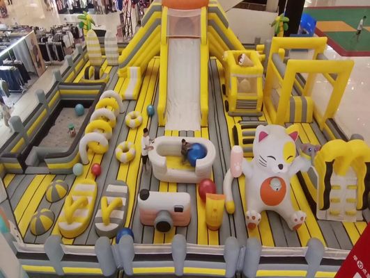 Commercial Playground Equipment Children' Inflatable Castle Fantasy Castle Series