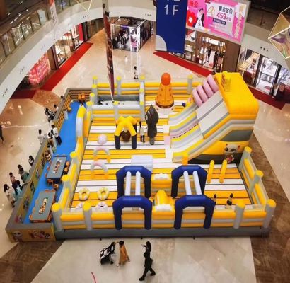 Commercial Water Bounce House Slide Ocean Themed  Jumping Party Bounce House