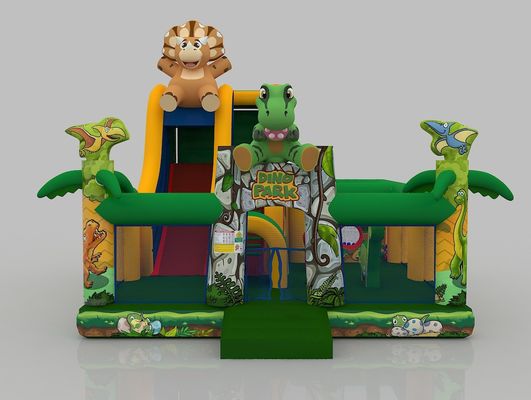 Animal Theme Indoor Bounce House Adventures Waterproof Inflatable Adult Jumping Castle
