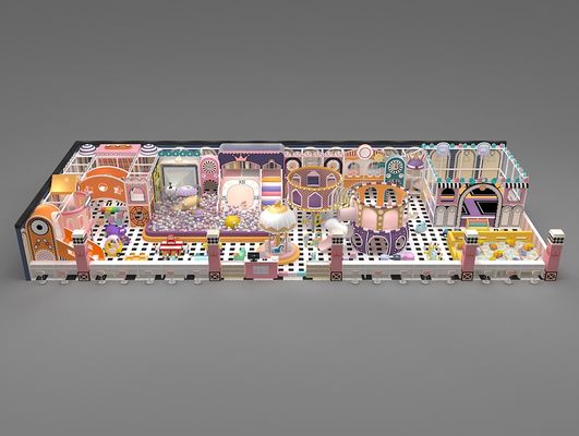 PVC Naughty Castle  2 Years  ~ 15 Years old Indoor Children'S Playground Indoor Amusement Park