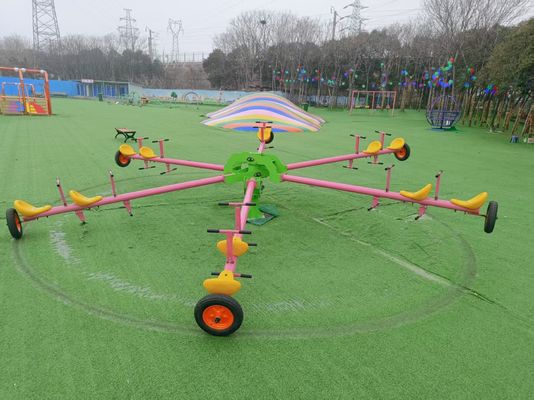 Unpowered Park kid's Multi-person Seesaw Rides Outdoor Playground Equipment